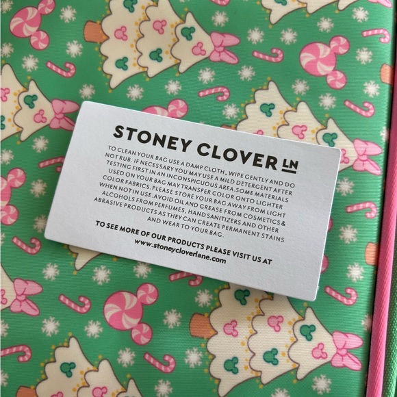 Disney Stoney Clover Christmas Tree Pink and Green Backpack for Child - Picture 11 of 12